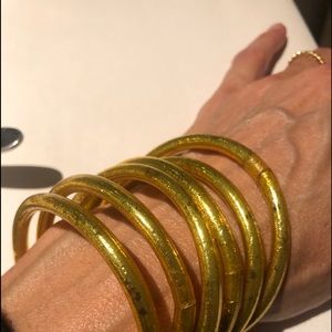 Tibetan gold intention bracelets